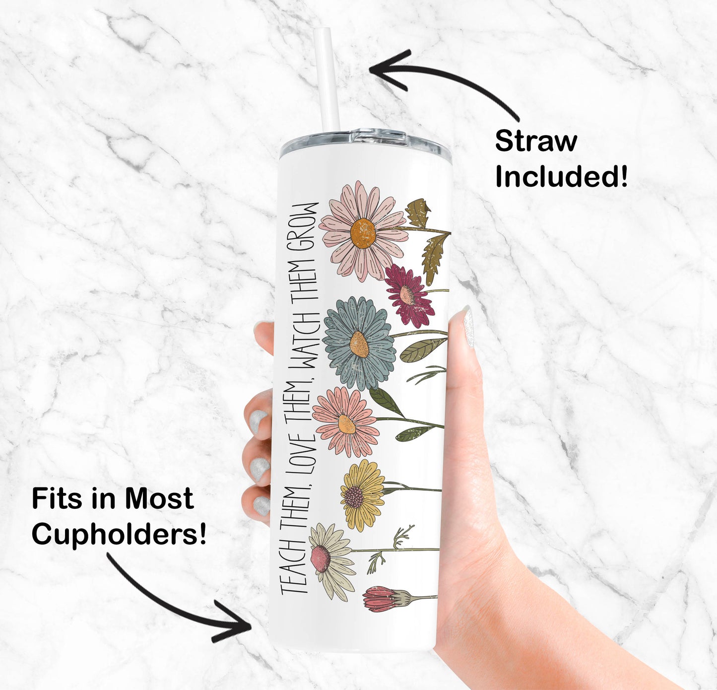 Custom Teacher Name Tumbler(buy 2 free shopping❤️)
