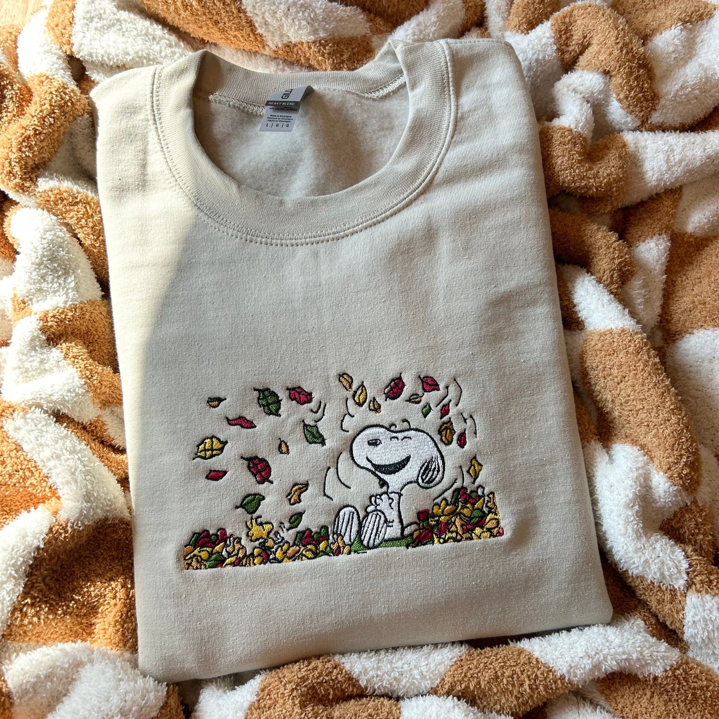 Snoop Doggy Fall Embroidered Sweatshirt