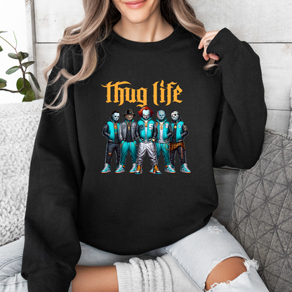 Halloween Thug Life Horror Shirt, Gangster Killer Shirt