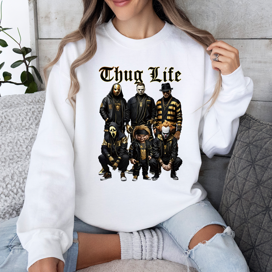 Halloween Movie THUGLIFE Shirt, Halloween Horror Characters Shirt