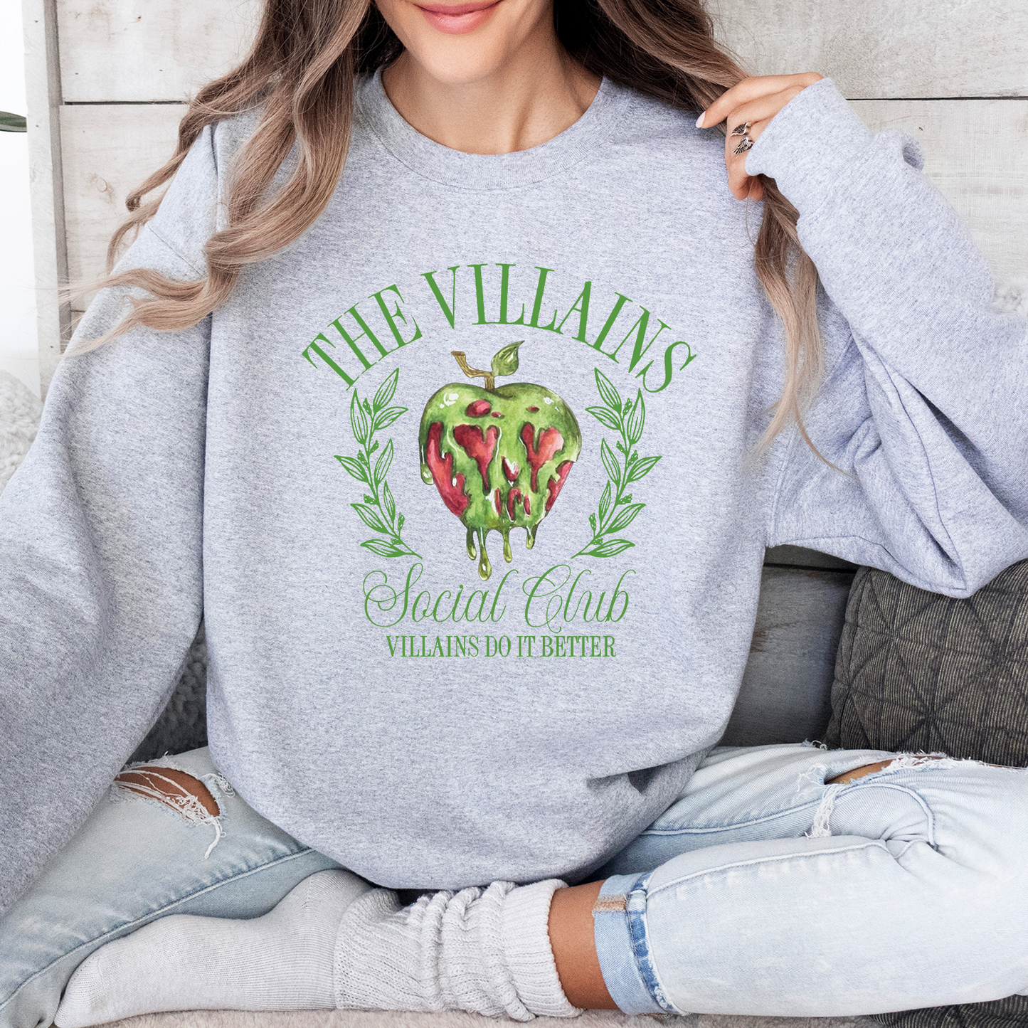 The Villains Social Club Poison Apple Halloween T-shirt