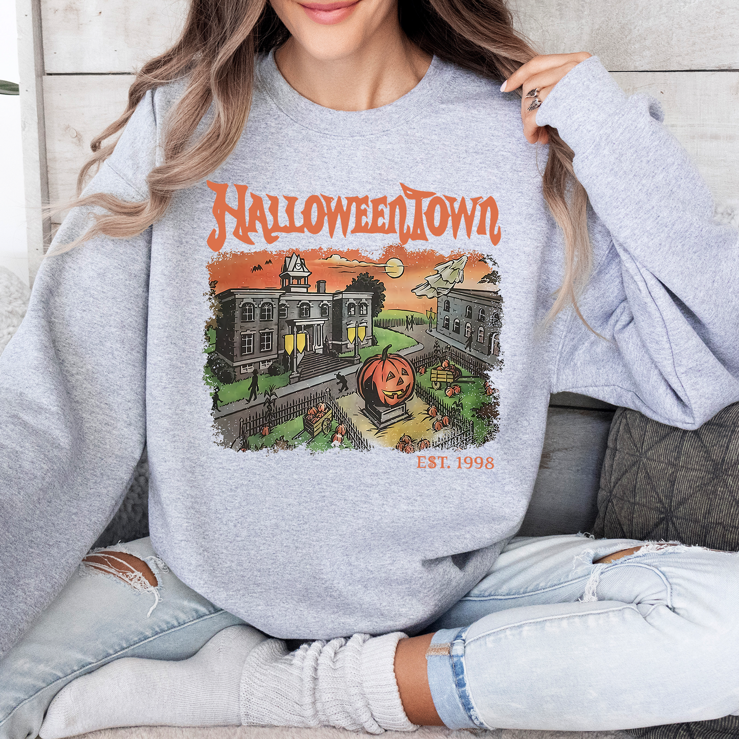 Halloweentown 1998 Pumpkin Shirt, Halloween Early Sale, 50% off