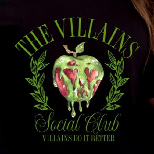 The Villains Social Club Poison Apple Halloween T-shirt