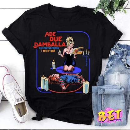 Halloween ADE Due Damballa Bride Of Chucky Essential T- Shirt, Movie Character Shirt