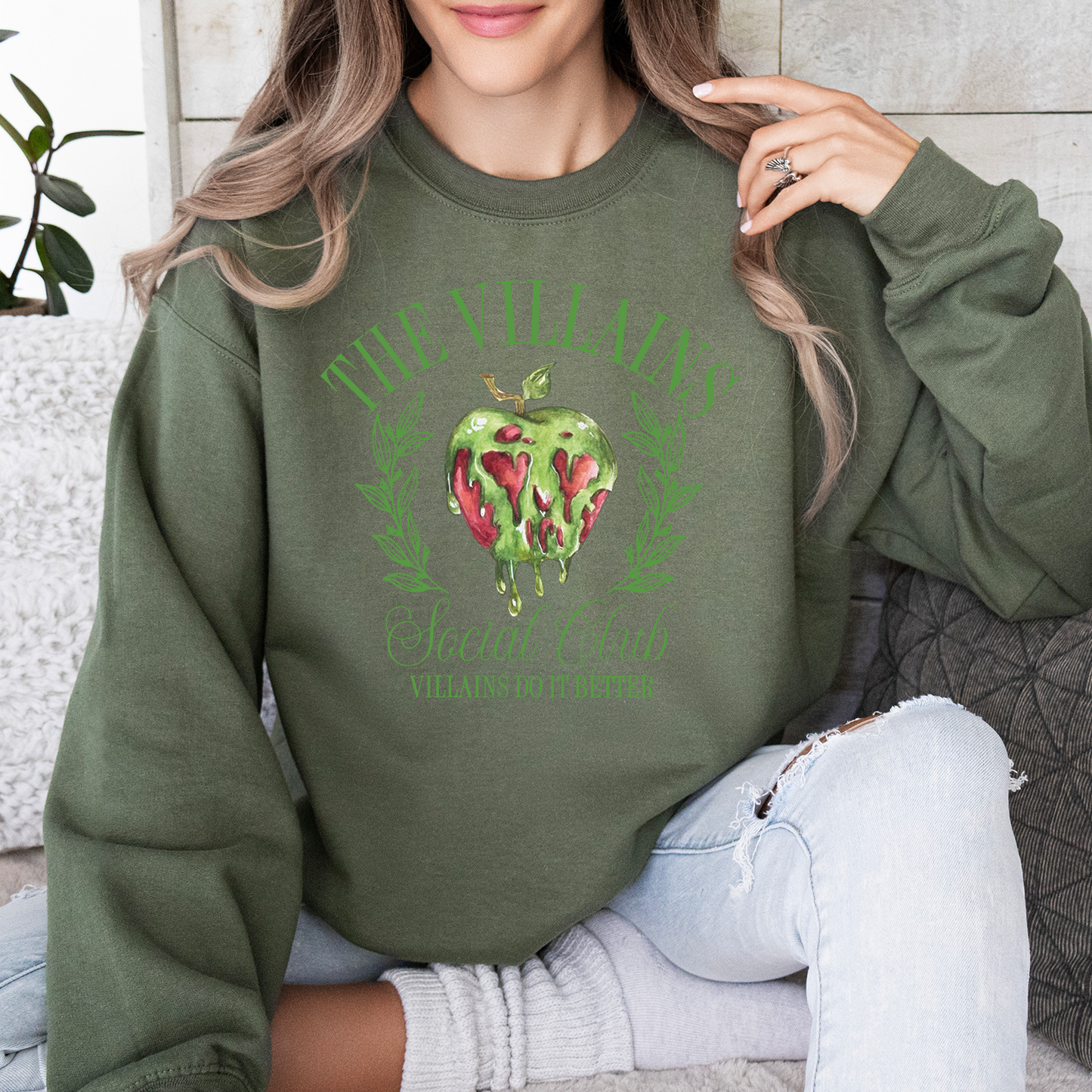 The Villains Social Club Poison Apple Halloween T-shirt