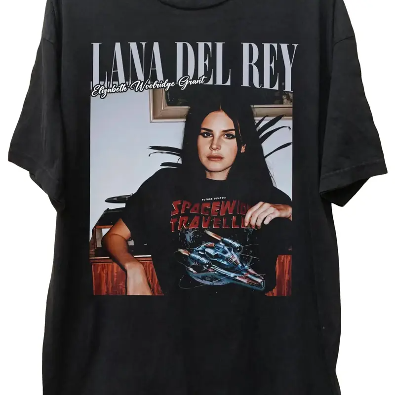 Vintage Lana Del Rey Shirt, Gift For Music Fans