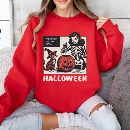 MycustoreUSA Halloween SweatShirt 2024, It's Never Too Early For, Halloweentown 1998, Witch Tee, Halloween Castle Sweatshirt, Halloween Pumpkin, Buy 2 Get 15% Off, Ship From US, Halloween Early Sale, 50% off