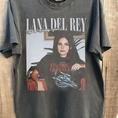 Vintage Lana Del Rey Shirt, Gift For Music Fans