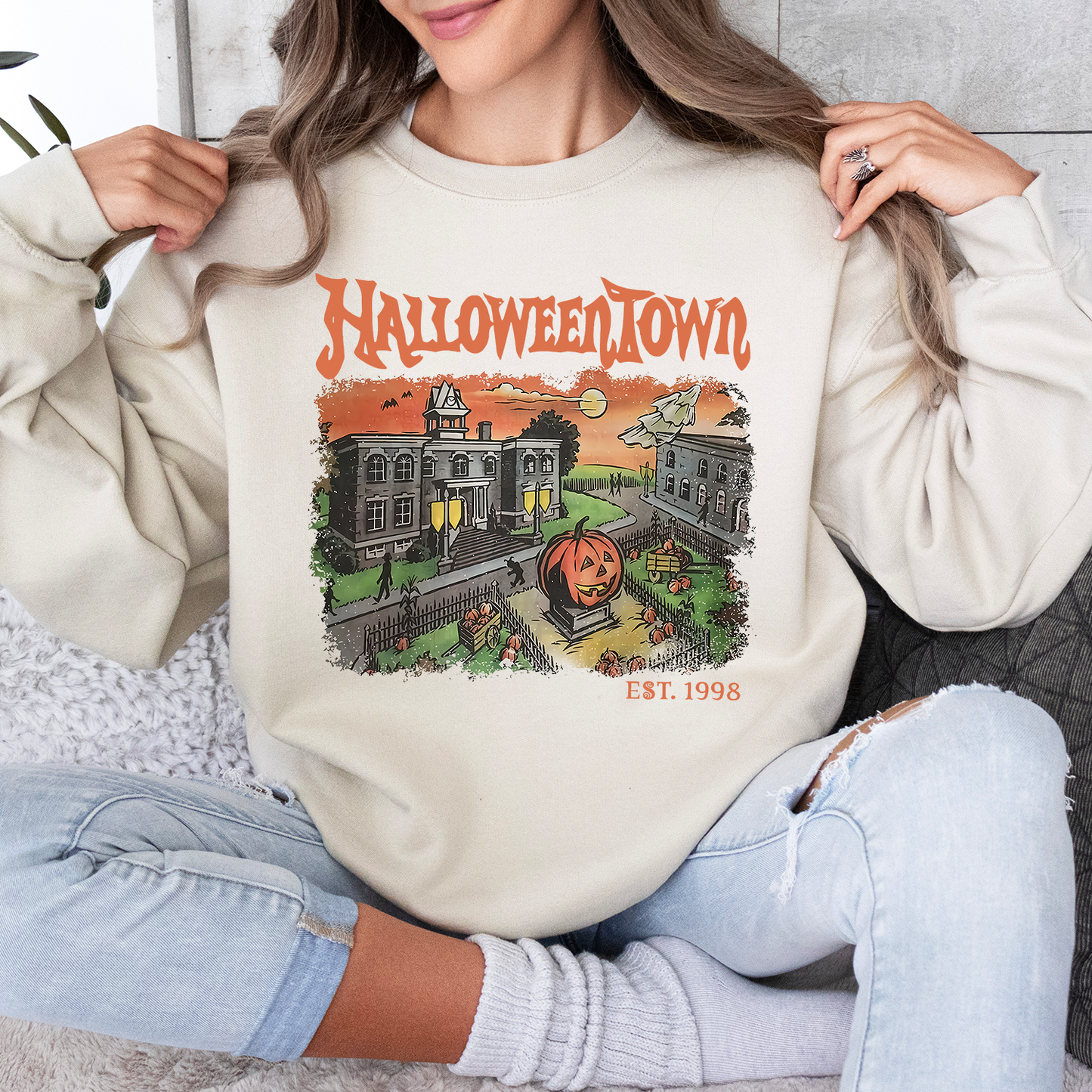 Halloweentown 1998 Pumpkin Shirt, Halloween Early Sale, 50% off