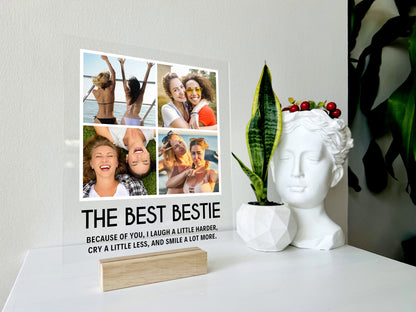 Personalized Photo Plaque for Best Friend