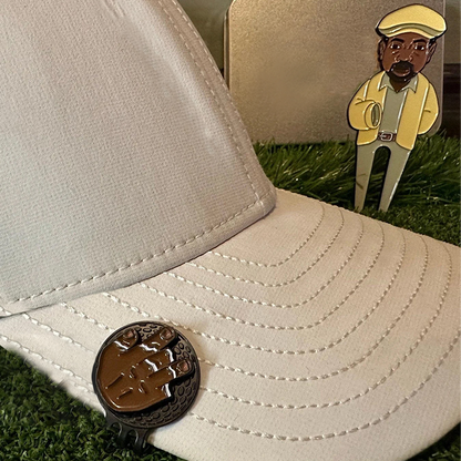 Golf Coach Ball Marker and Divot Tool Gift Set, Unique Golf Accessories