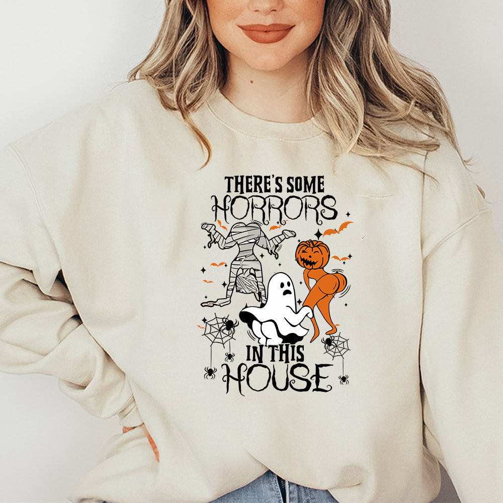 There's Some Horrors In This House Crewneck/Hoodie