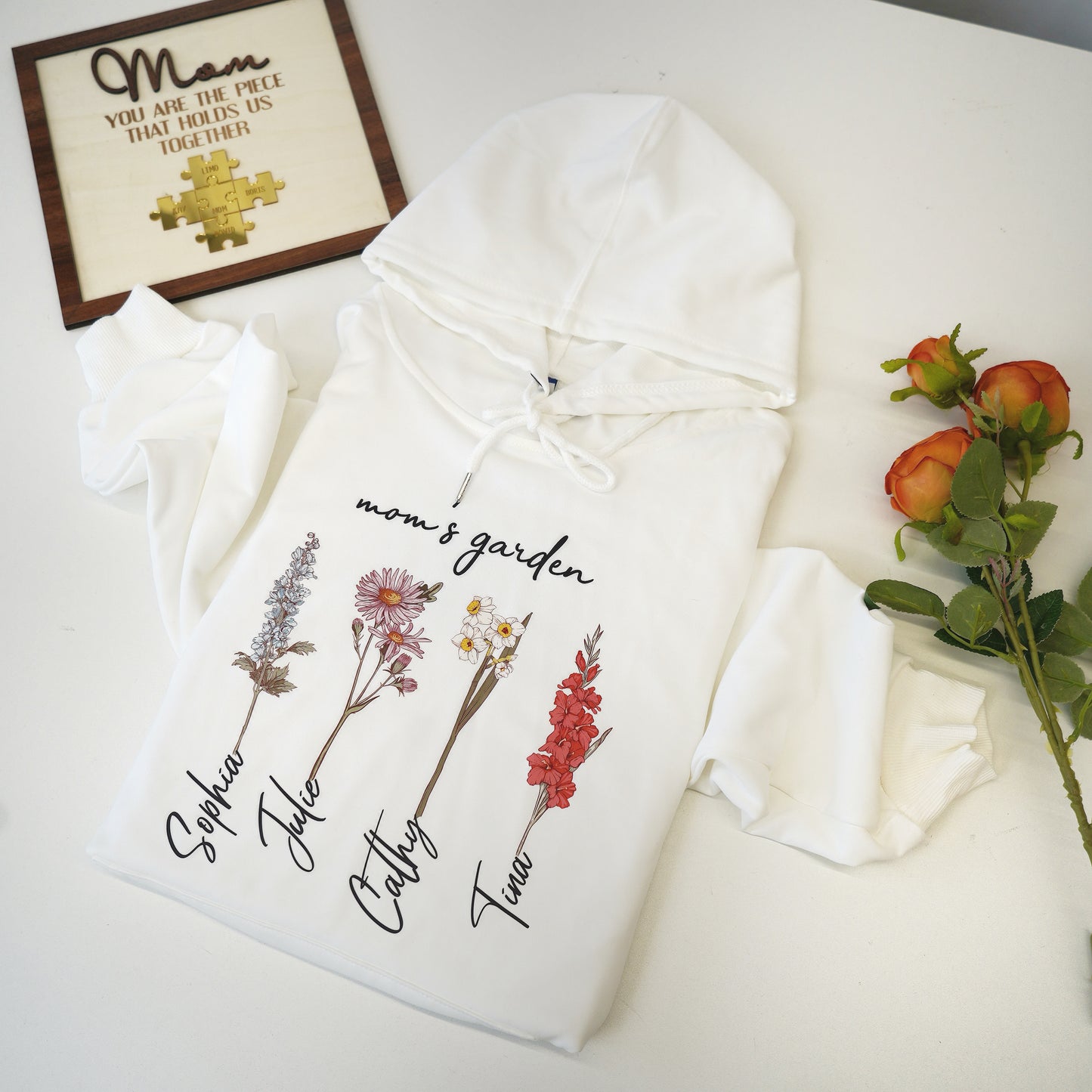 Mom's Garden is Her Children Customized Hoodie/Crewneck/T-shirt