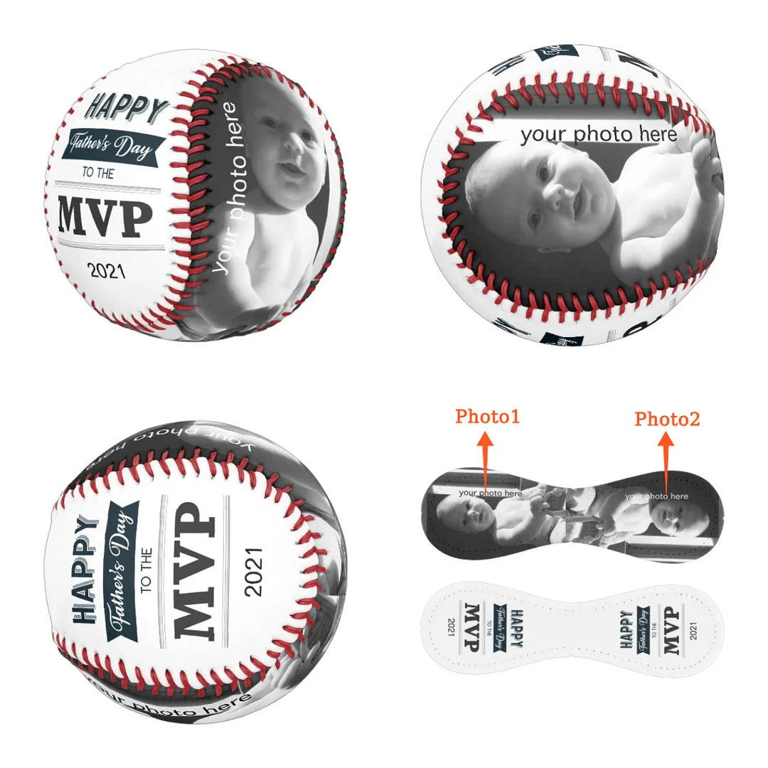 ⚾ Personalized Photo Baseball - Father's Day Baseball Gifts for Baseball Lovers