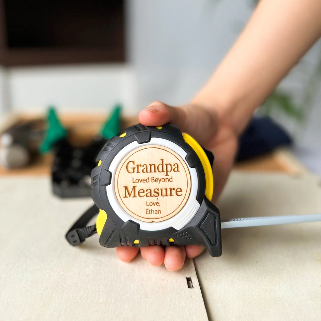 No One Measures Up Personalized Tape Measure - Best Gift For Dad(buy 2 free shipping❤️))