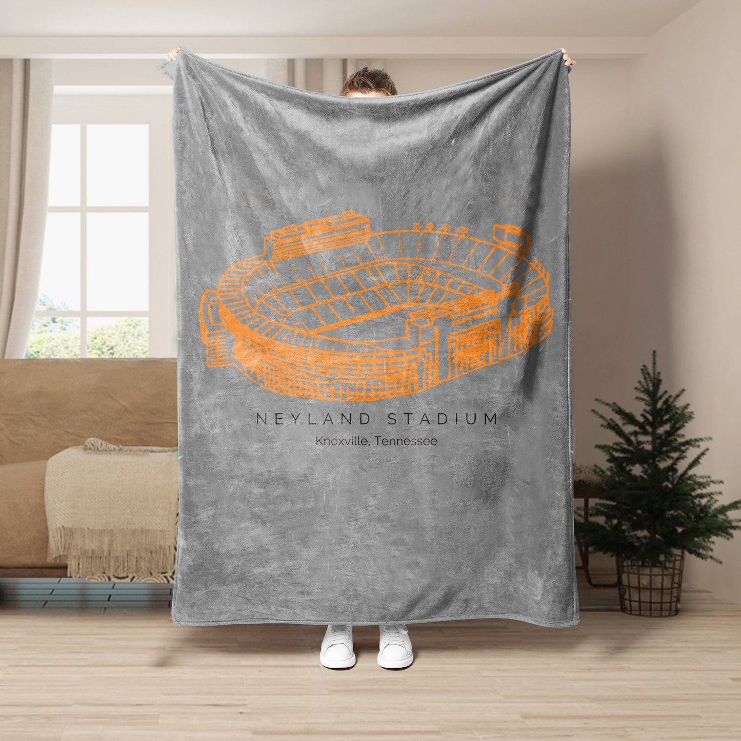 Neyland Stadium - Tennessee Volunteers football, College Football Blanket