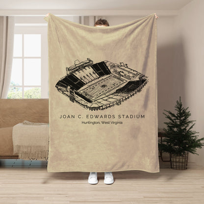 Joan C. Edwards Stadium - Marshall Thundering Herd football,College Football Blanket
