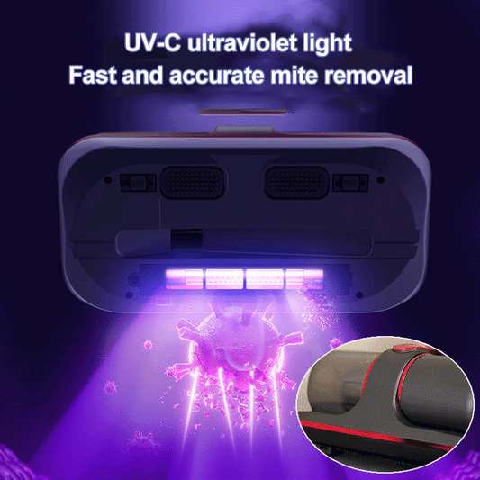 Handheld UV wireless mite remover