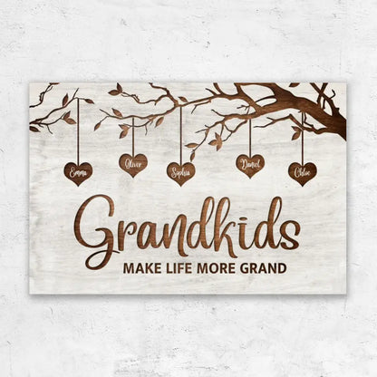 🔥Hot Sale🔥Personalized Canvas "Family Tree" (Buy 2 Free Shipping🔥)