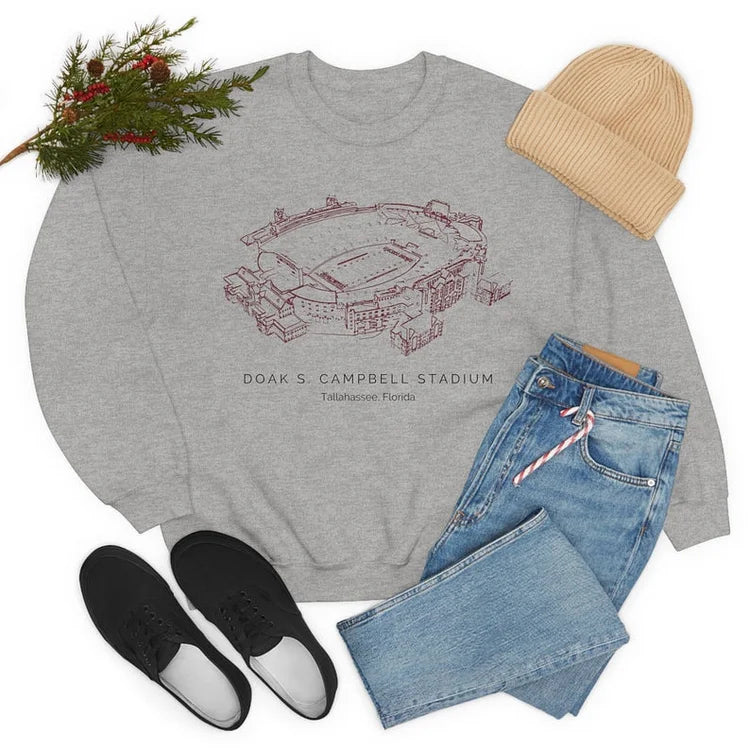 Florida State Stadium Unisex Crewneck Sweatshirt