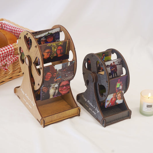 (To Mom)Personalized Mini Ferris Wheel with Photos