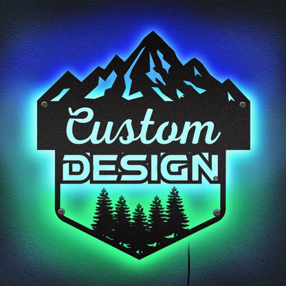 ORDER REQUEST Create Your Own Custom Backlit LED Metal Signs